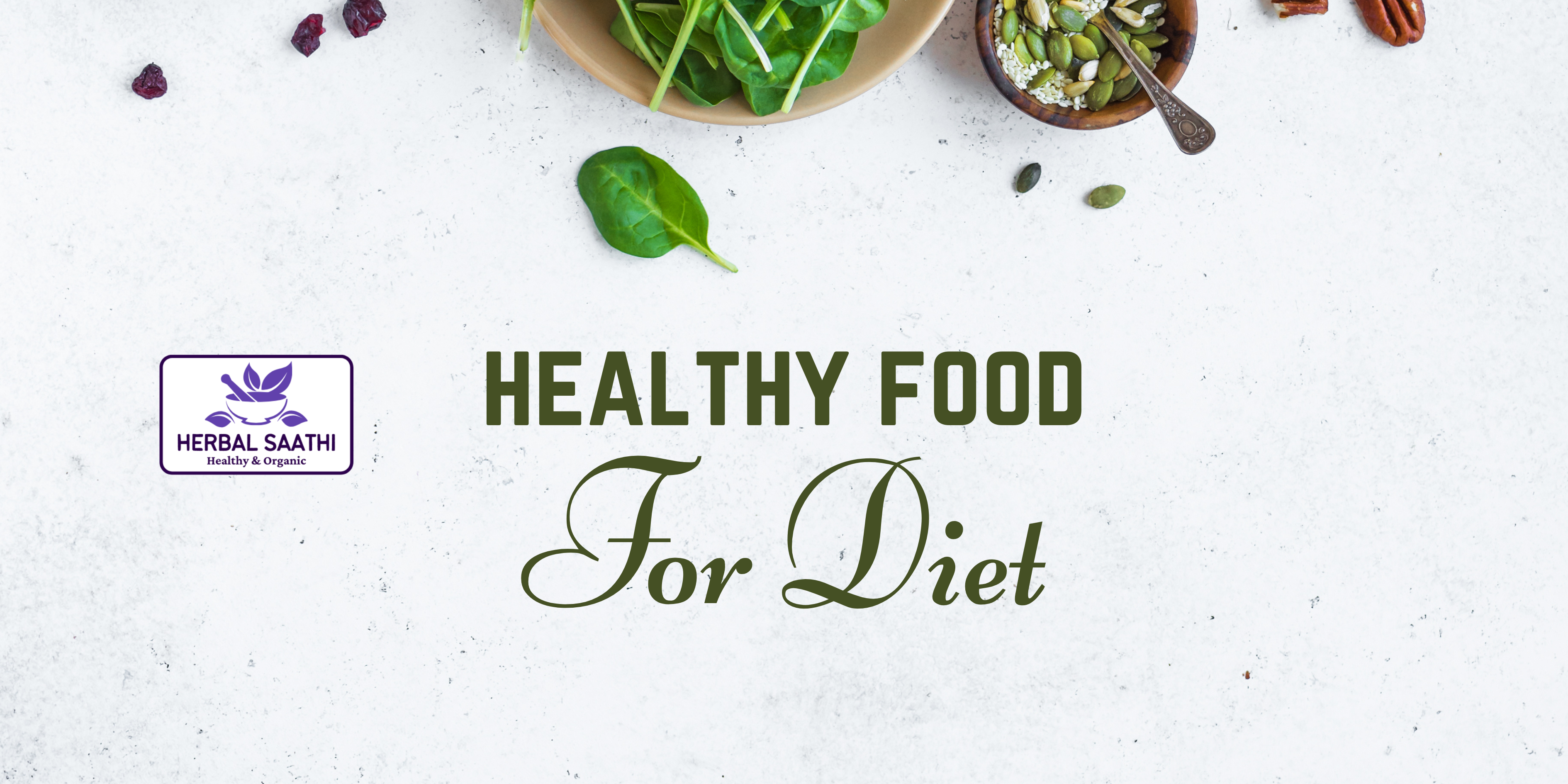 diet food Banner Landscape
